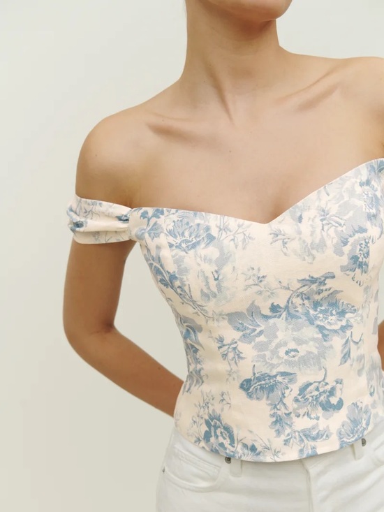 Reformation Tops - Reformation Eden Linen top